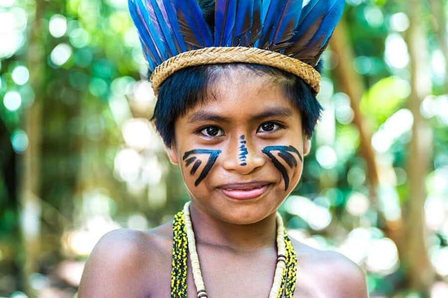 Indianer Amazonas Brasilien GloboTur PROIBIDO