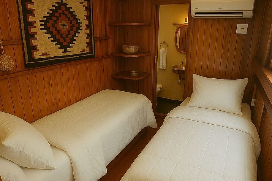 Amazonas_Kreuzfahrt_Manakin_Kabine_Twin_GloboTur_Brasilien_Spezialist